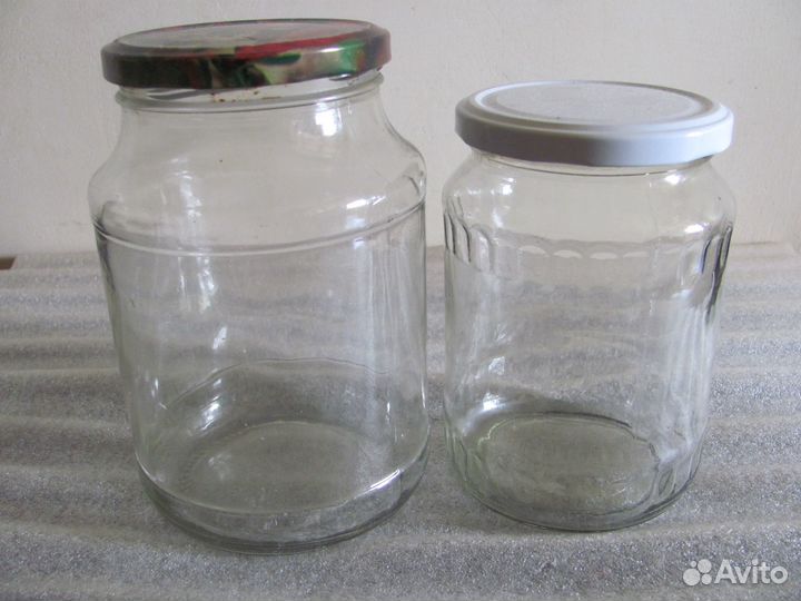 Банки с винтовой крышкой 0,25 л,0,5л,0,7л,1л,3л