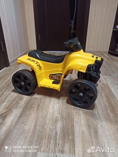 Квадроцикл детский электрический бу