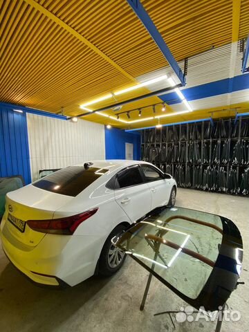 Лобовое стекло Хендай Солярис