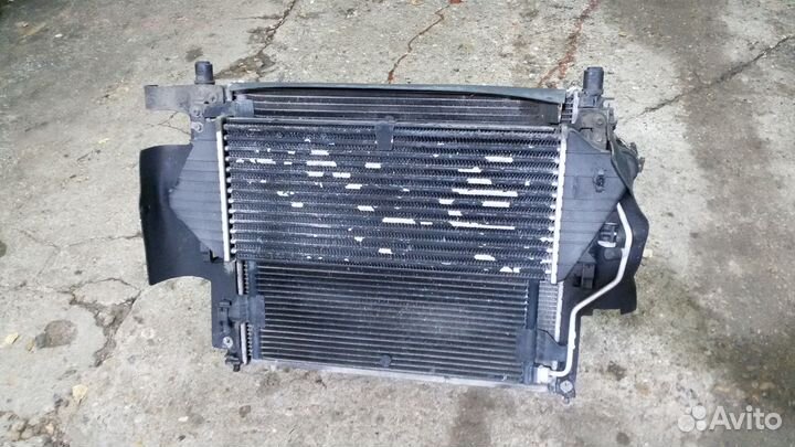 Кассета радиаторов mercedes ml w163 2.7 cdi