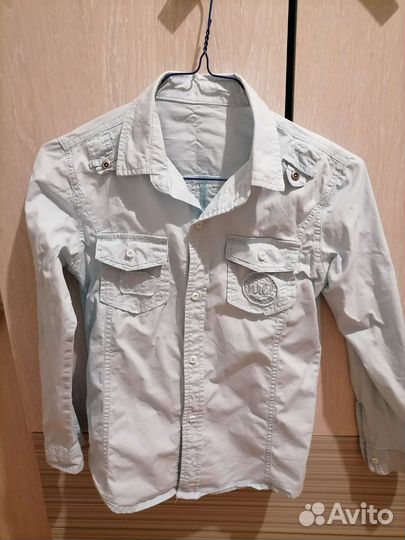 Рубашка на 7-8 лет