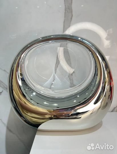 Сумка женская хобо серебро