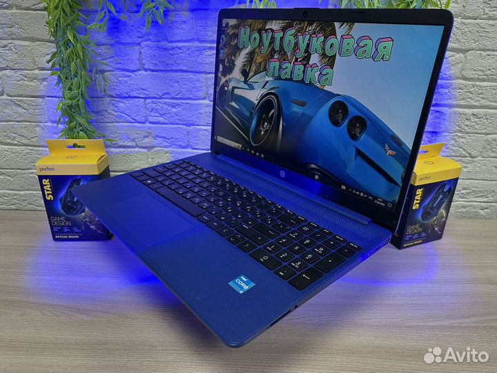 Мощный ноутбук HP 8GB/SSD/500GB/i3-11Gen