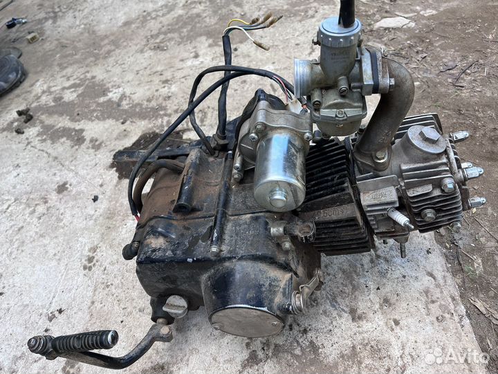Двигатель на мопед альфа 110 бу