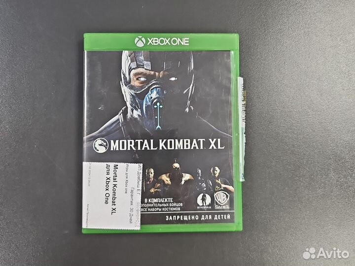 Игра Xbox One Mortal Kombat XL