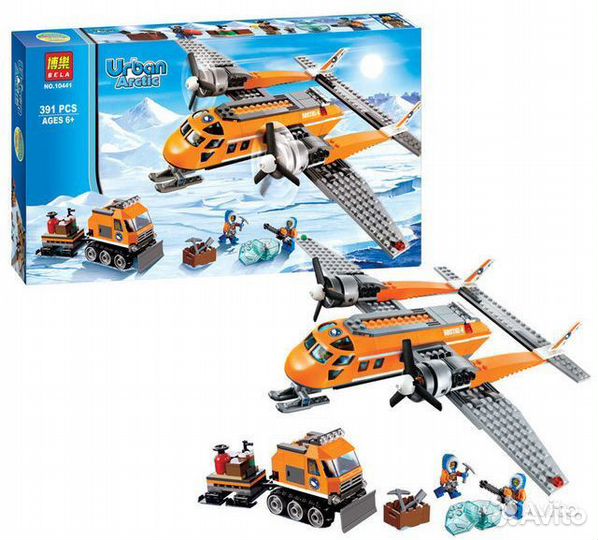 Lego City (аналог) - Bela 10441, 391 деталь