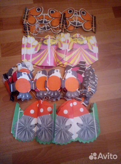 Бумажные герлянды СССР