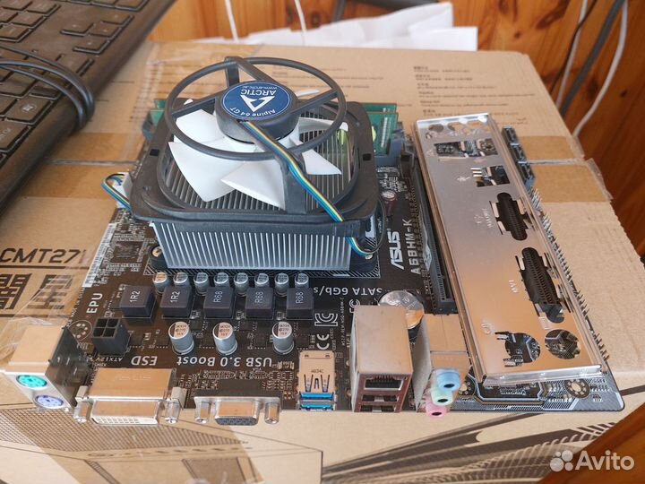 Материнская плата FM2+ процессор оперативка