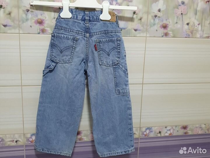 Джинсы levis на мальчика 3- 4 годика