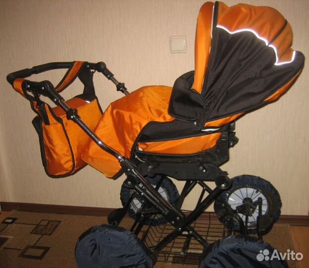 Коляска зима-лето (2в1)