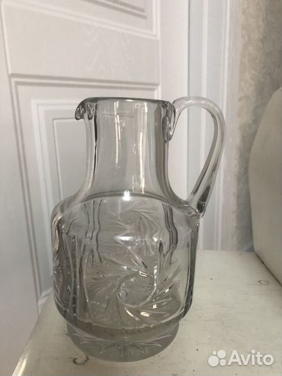 Ваза хрустальная