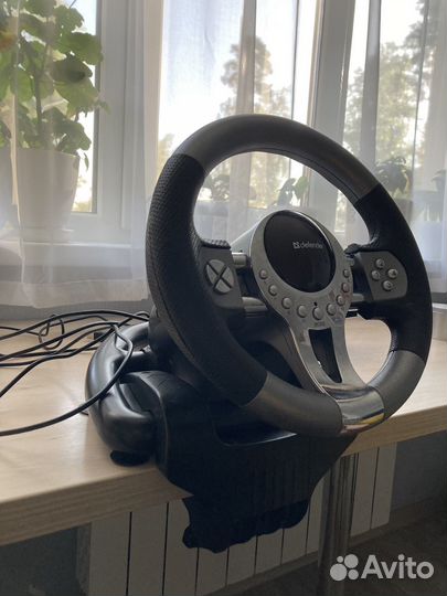 Игровой руль Defender Forsage GTR (64367)