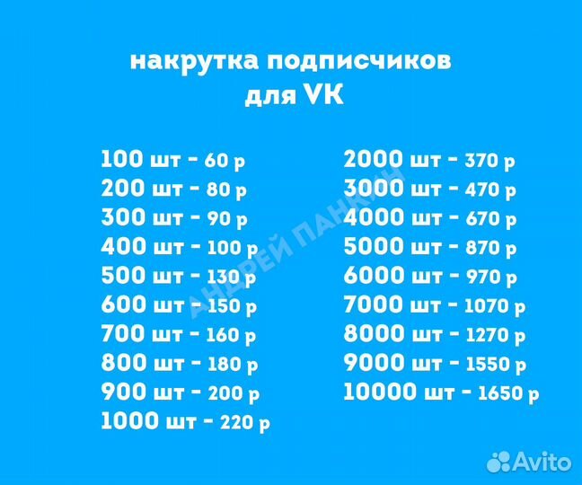 Накрутка подписчиков, лайков и голосов для VK и TG