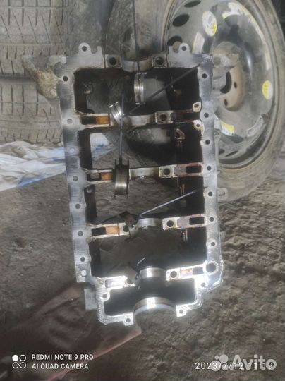 Постель коленвала бмв n20b20