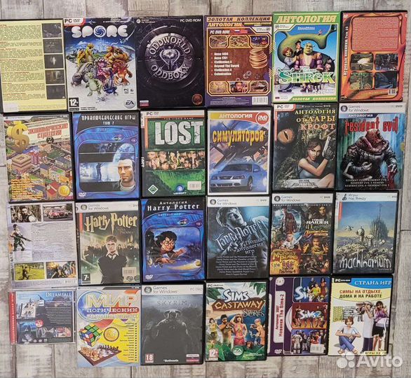 Компьютерные игры диски для пк