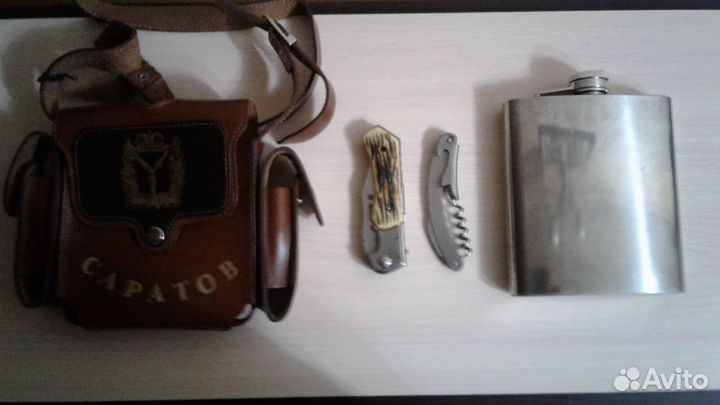 Фляжка в кобуре 0,53 л