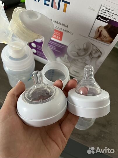 Молокоотсос avent ручной