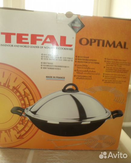 Сковорода-вок Tefal Optimal 36см