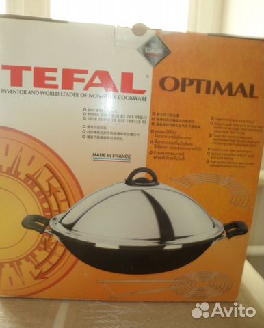 Сковорода-вок Tefal Optimal 36см