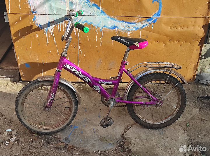 Детский велосипед для девочки 5 лет