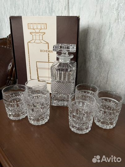 Хрустальный набор для виски