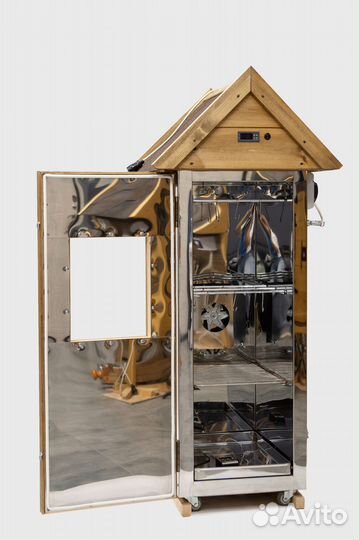 Коптильня горячего и холодного копчения