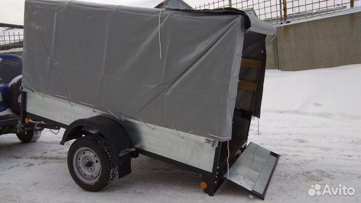 Легковой прицеп с механизмом опрокидывания L-2,5