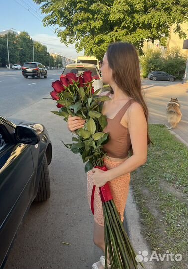 Розы-гиганты 1 метр