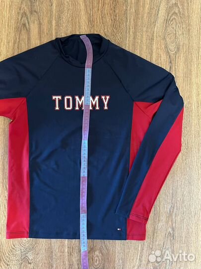 Майка для плавания tommy hilfiger солнцезащитная