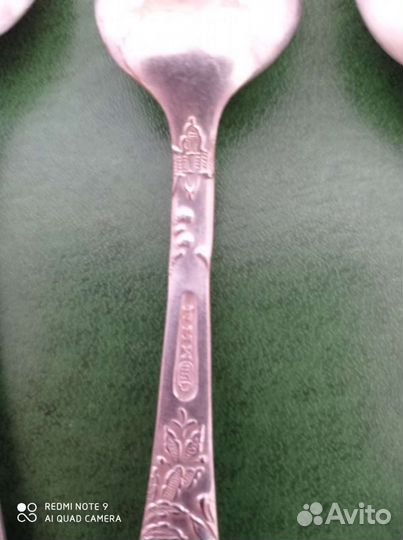 Чайные ложки мельхиор