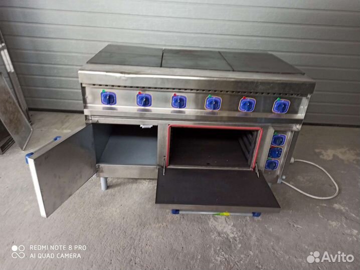 Плита электрическая 6 канфорок с духовкой