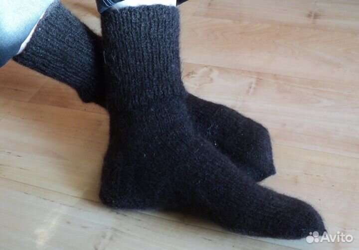 Носки из собачьего пуха (шерсти)