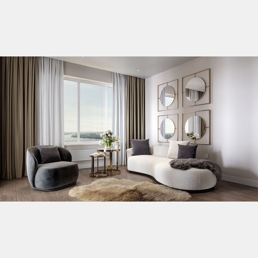 4-к. квартира, 89,5 м², 4/47 эт.