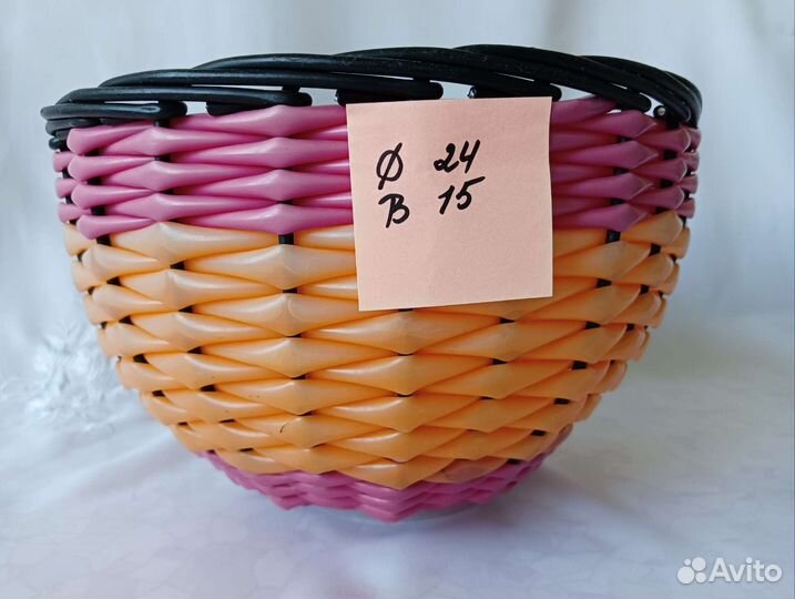 Корзиночка маленькая и корзинка ссср/декор,кашпо