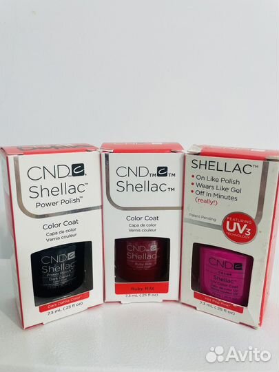 Шеллак shellac гель лак оригинал