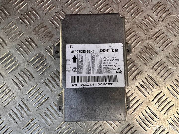 Блок подушки безопасности MB E-class w212