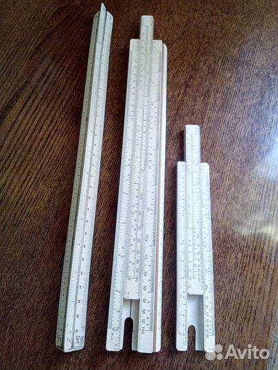 Линейки Деревянные Для Кульмана СССР