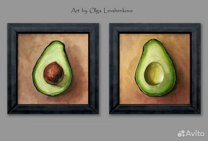 Комплект картин маслом 