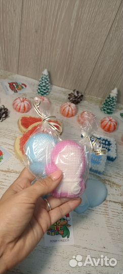 Мыло ручной работы новый год