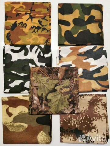 Бафф Снуд Маска Камуфляж