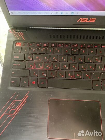 Игровой ноутбук asus