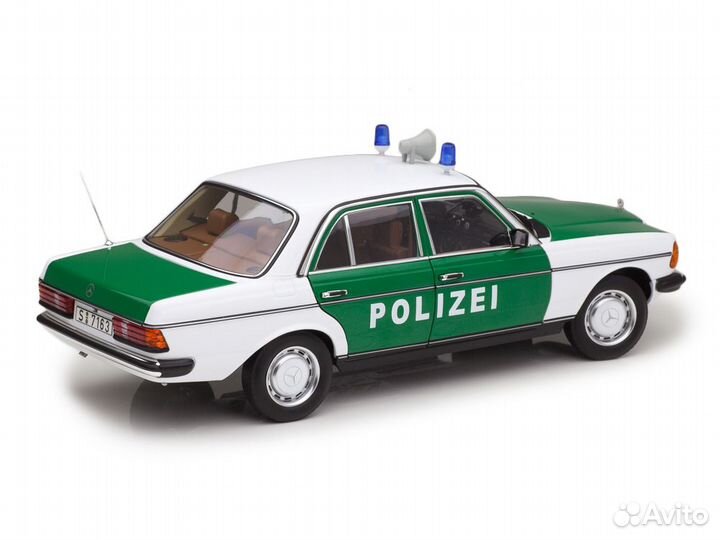 Mercedes 200 W123 Polizei 1980 Norev 1/18