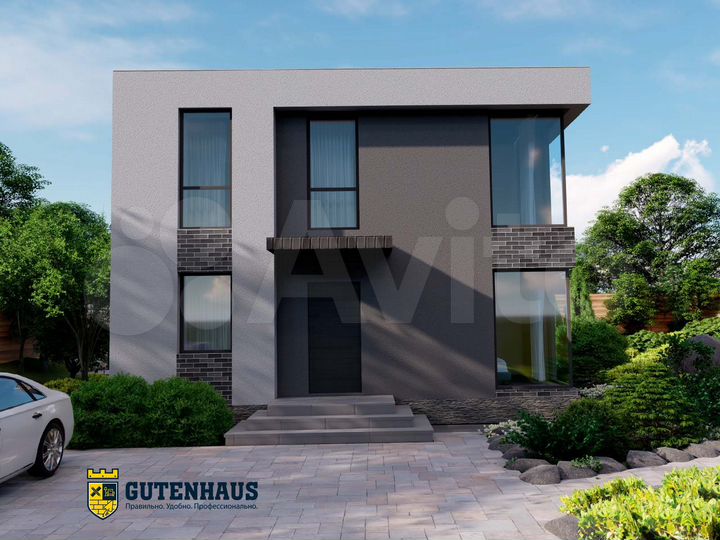 Коттедж 130 м² на участке 6 сот.