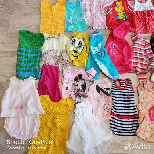 Пакет одежды для девочки 92-110