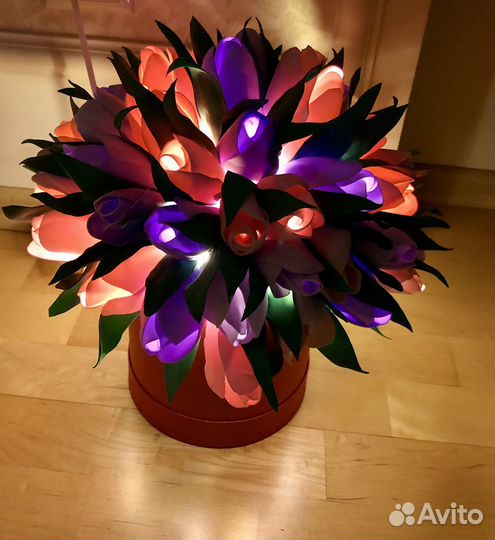 Ростовые цветы,торшеры,куклы из изолона и фоамиран