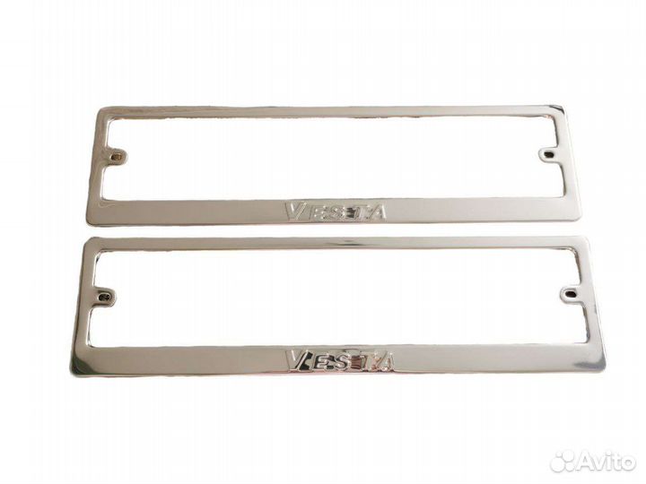 Рамка накладка с выштамповкой vesta