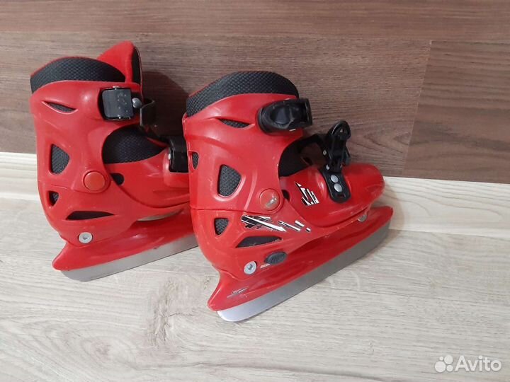 Коньки детские раздвижные 27-30