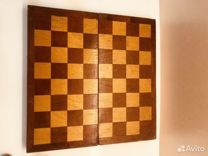 Шахматы деревянные СССР 1950 г. (017)