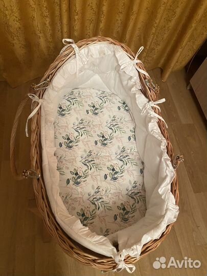 Колыбель плетеная