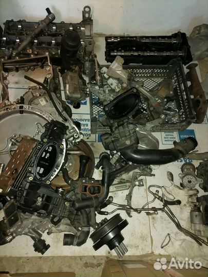 Двигатель в разборе